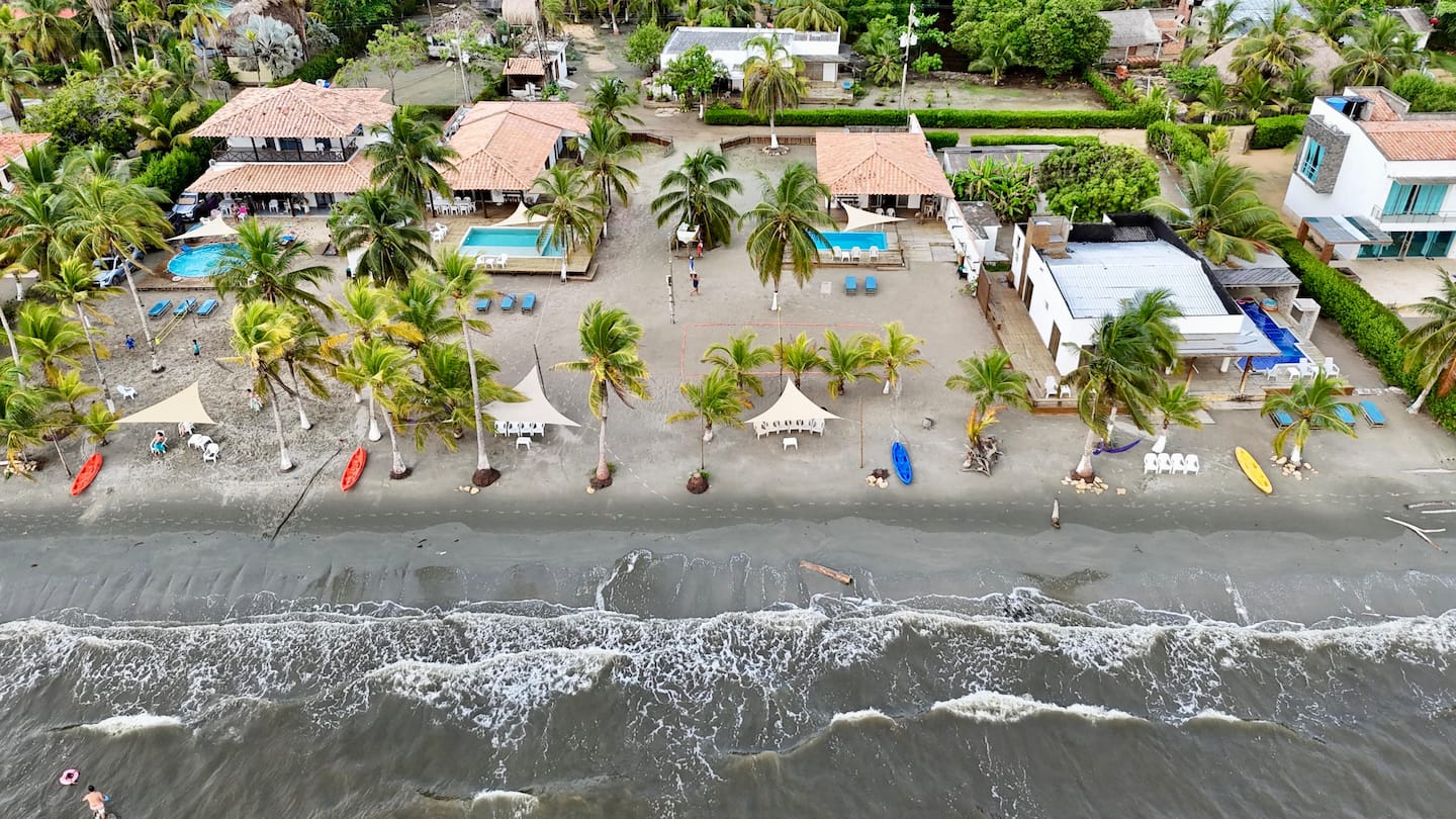 Playa paradisíaca en Tolú y Coveñas, Colombia